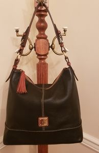 Dooney and Bourke Pebble Leather Sophie Hobo